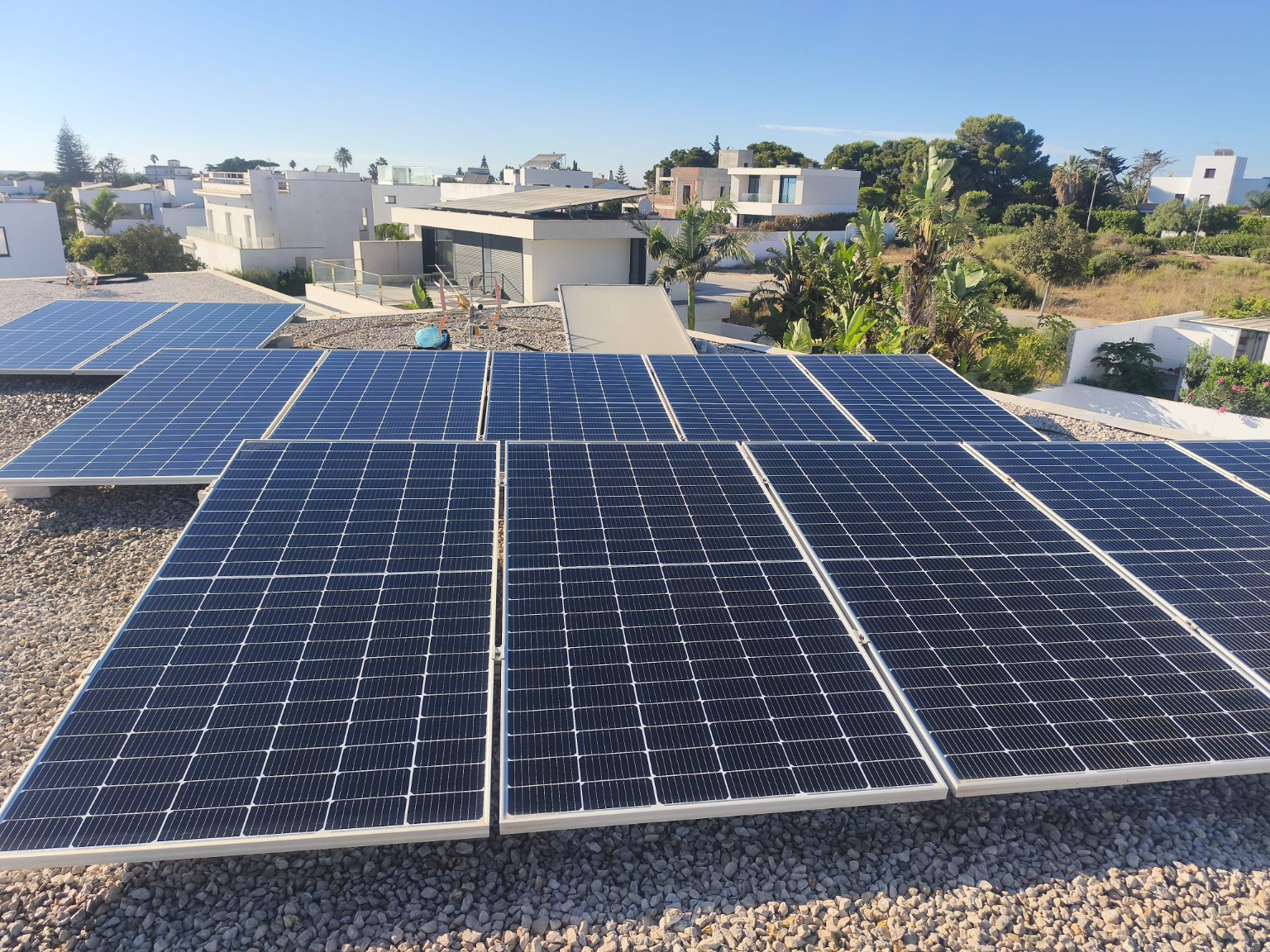 Instalación fotovoltaica en una vivienda